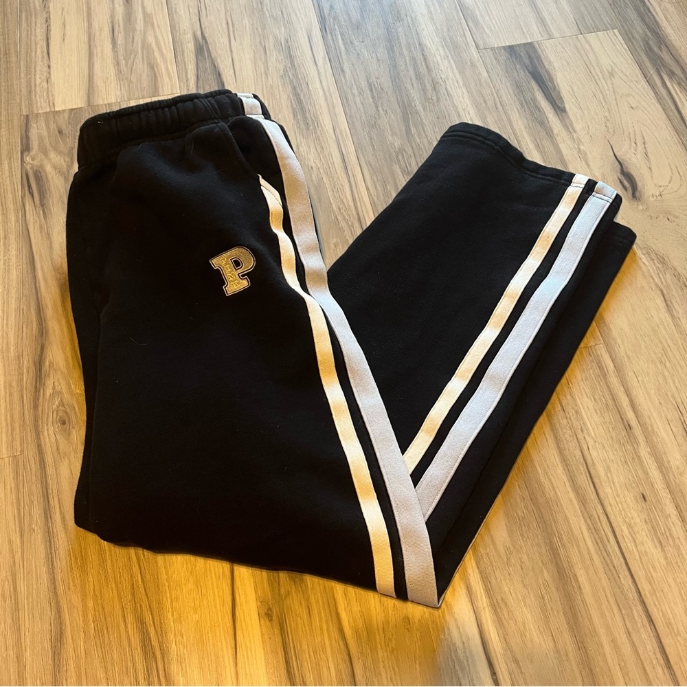PINK Victoria’s Secret Black Fleece Sweatpants - Picture 7 of 10